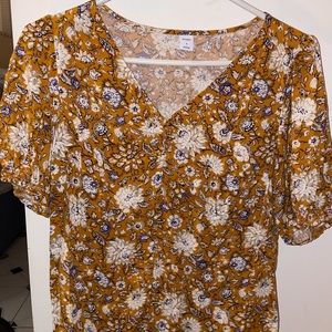 Old Navy Floral Shirt